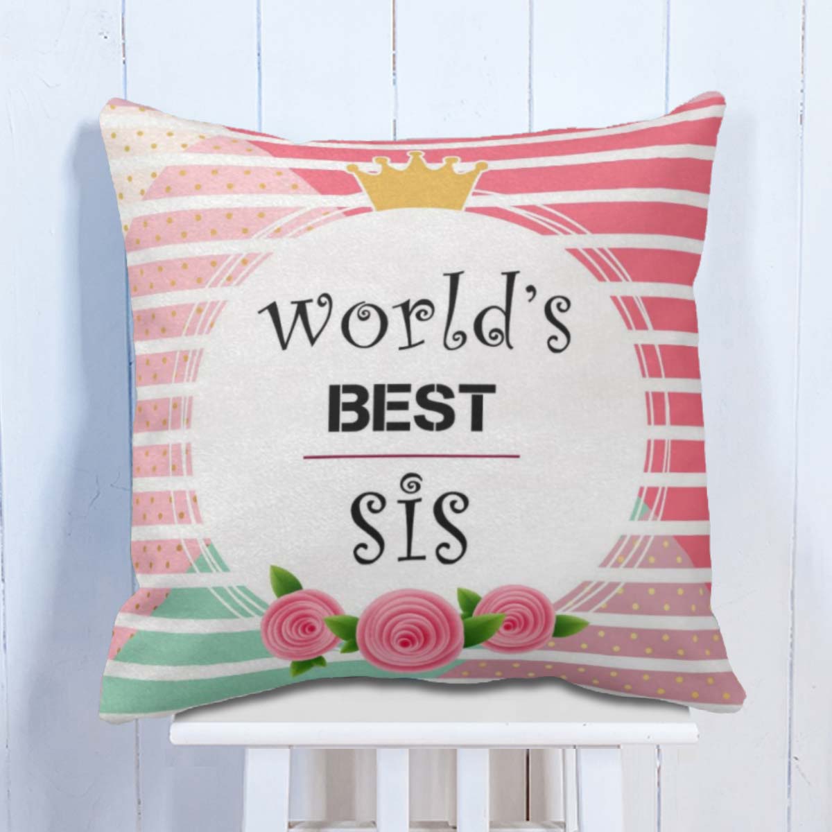 Worlds Best Sister Cushion