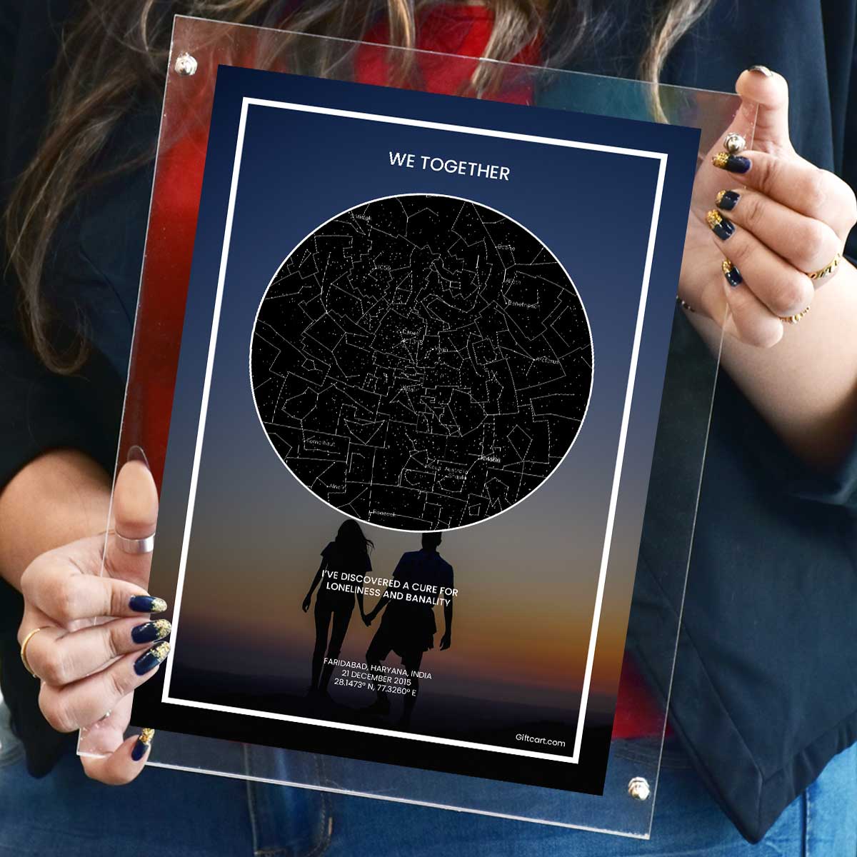 Personalized Sky Star Map For a Special Moment Together