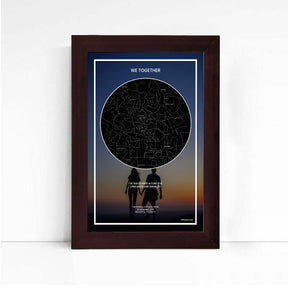 Personalized Sky Star Map For a Special Moment Together