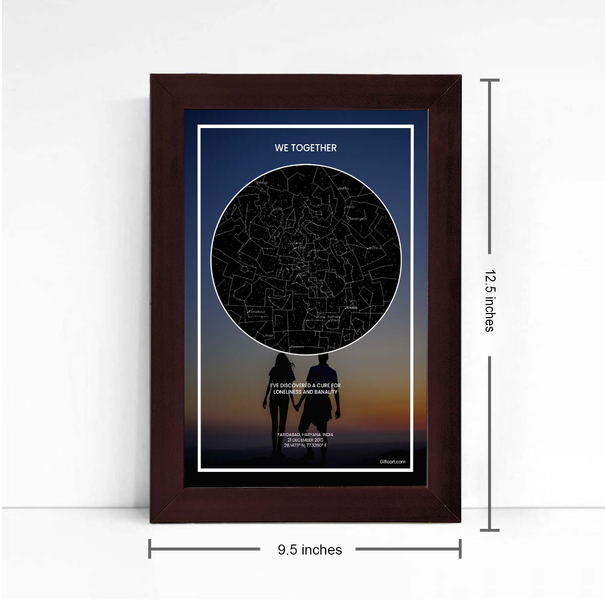 Personalized Sky Star Map For a Special Moment Together