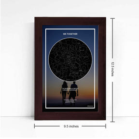 Personalized Sky Star Map For a Special Moment Together