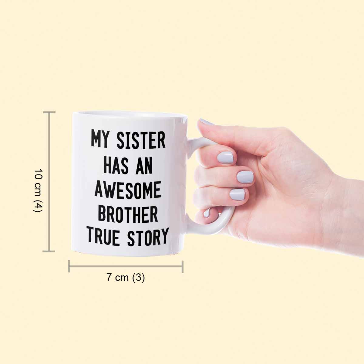 My Sister has an Awesome Brother Mug