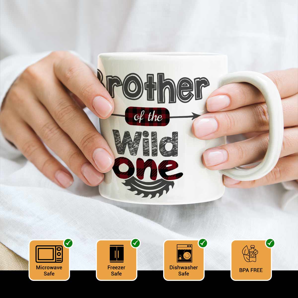 Brother of the Wild One Mug