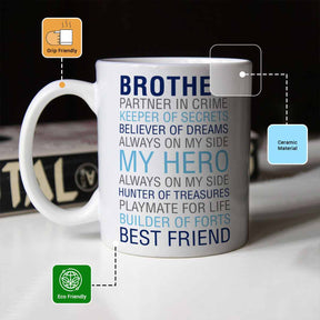 Brothers are Best Friends Mug