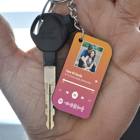 Personalised Spotify Keychain MDF