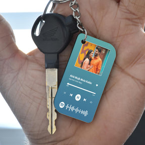 Personalised Spotify Keychain MDF