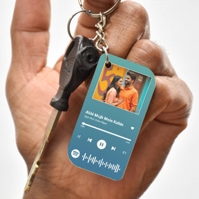 Personalised Spotify Keychain MDF