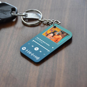 Personalised Spotify Keychain MDF