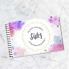 Personalised What I Love About You Sister Book-1