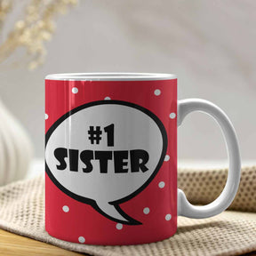 Number One Sibling Mug