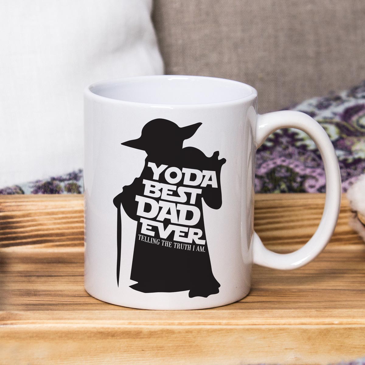 Yoda Best Dad Ever Coffee Mug-1