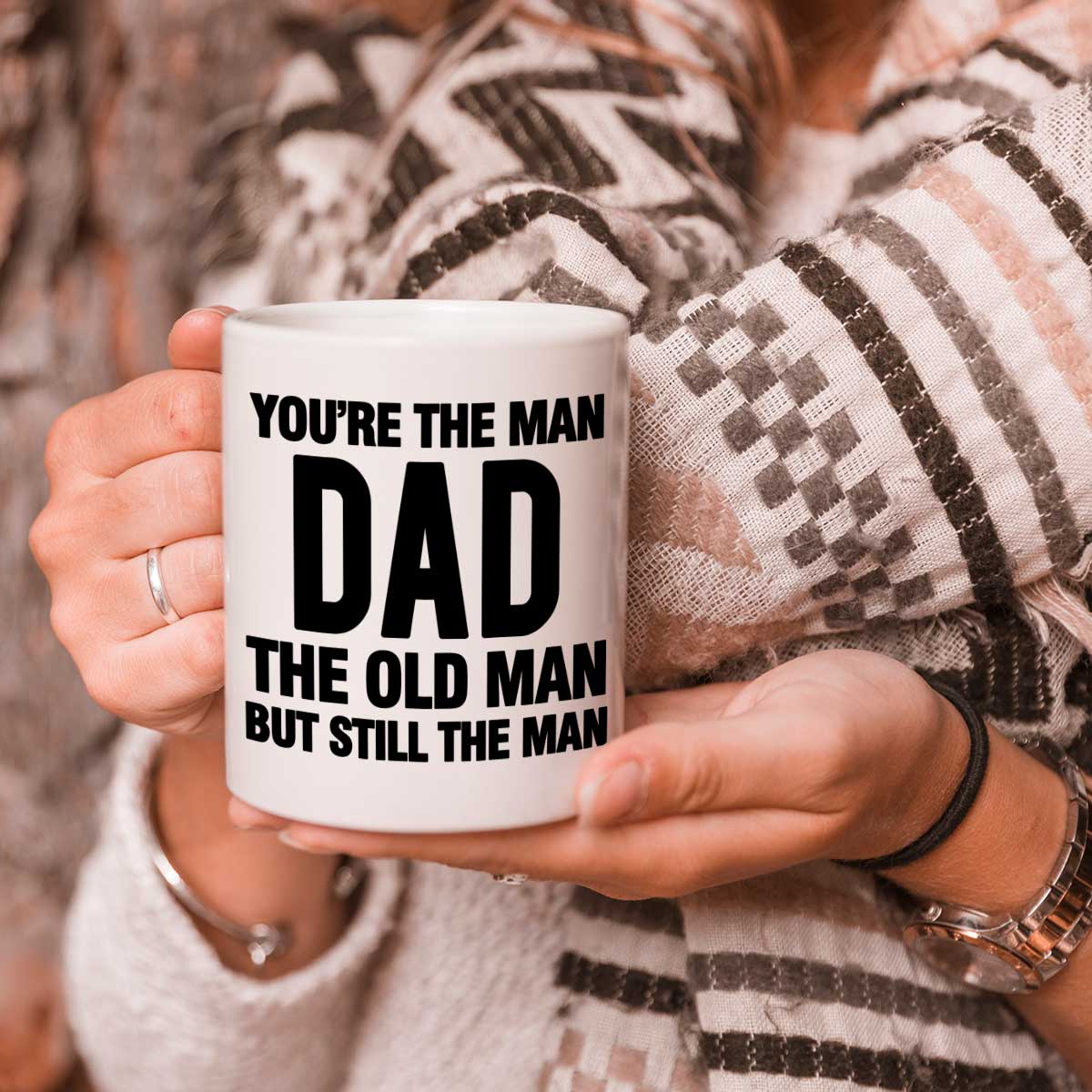 You're The Man, Dad Coffee Mug-1