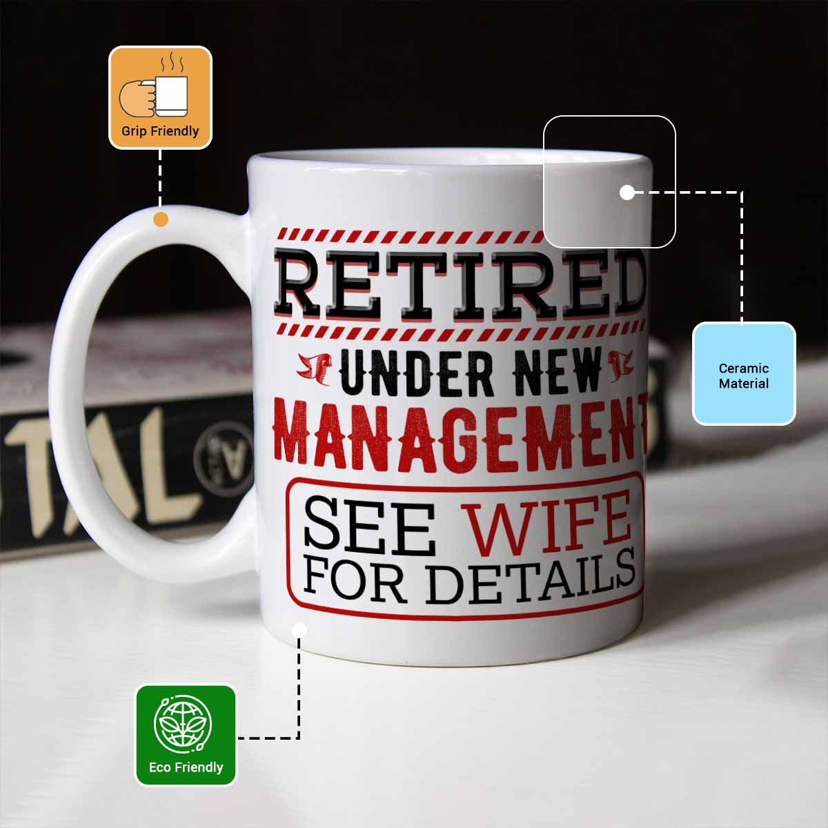 Funny Retirement Coffee Mug