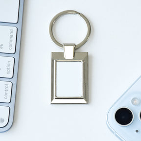 Rectangle Create Your Own keychain