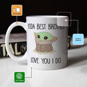 Yoda Best Brother Coffee Mug