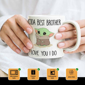 Yoda Best Brother Coffee Mug