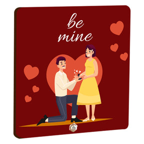 Be Mine Tabletop With Chocolates Hamper Gift For Couples