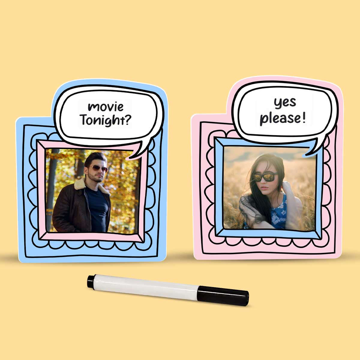 Pyar Ka Chumbak - Set of 2 Magnets