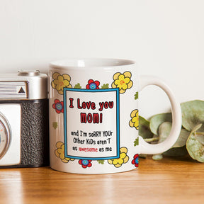 Mom's Mug Printed Coffee Mug Gift For Mom