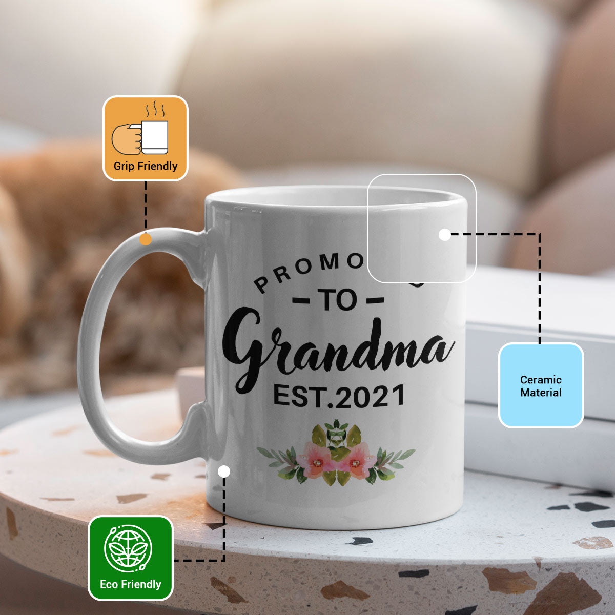 Promoted to Grandmaa Coffee Mug