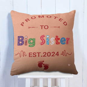 Personalised Promoted to Big Brother Cushion