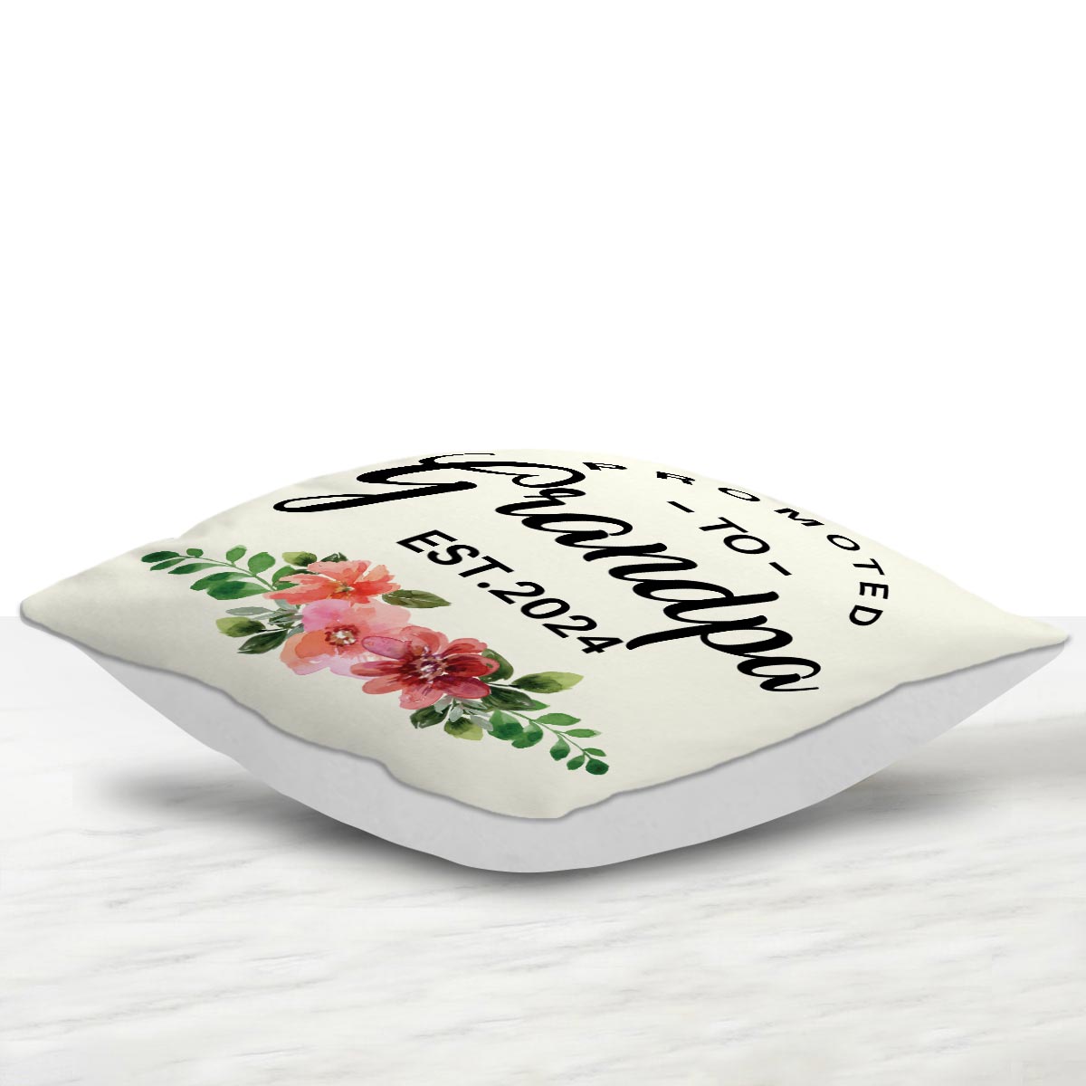 Personalised Promoted to Grandpaa Cushion