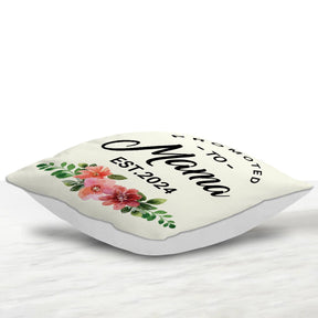 Personalised Promoted to Mama Cushion