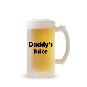 Daddy's Juice Frosted Beer Mug