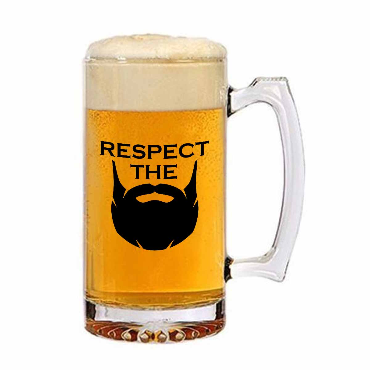 Respect The Frosted Beer Mug