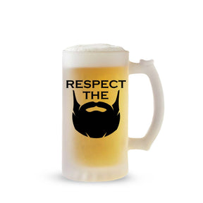 Respect The Frosted Beer Mug