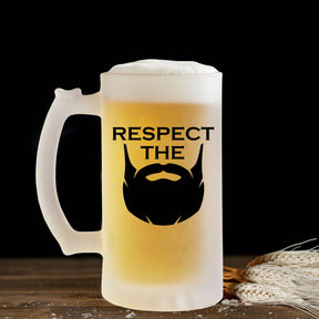 Respect The Frosted Beer Mug