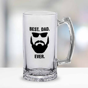 Best Dad Ever Frosted Beer Mug