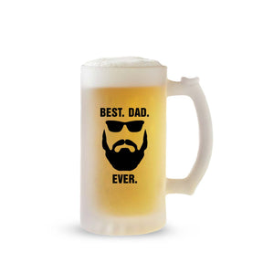 Best Dad Ever Frosted Beer Mug