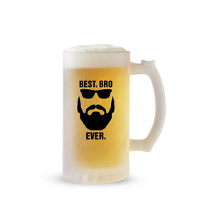 Best Bro Ever Frosted Beer Mug