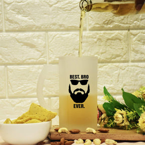 Best Bro Ever Frosted Beer Mug