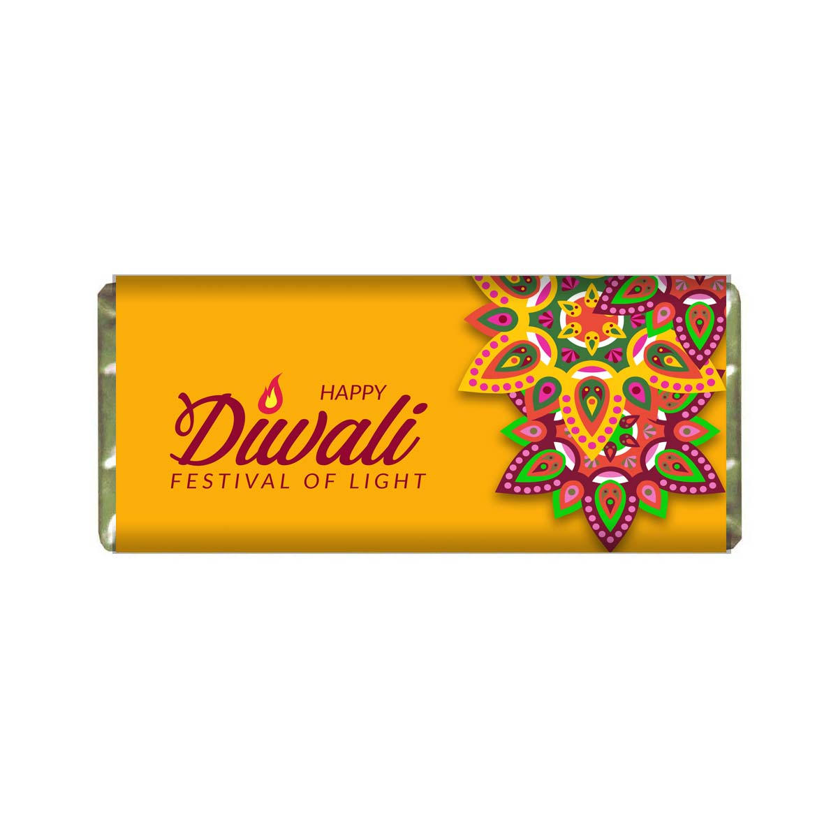 Personalised Diwali Festival of Lights choco Bar