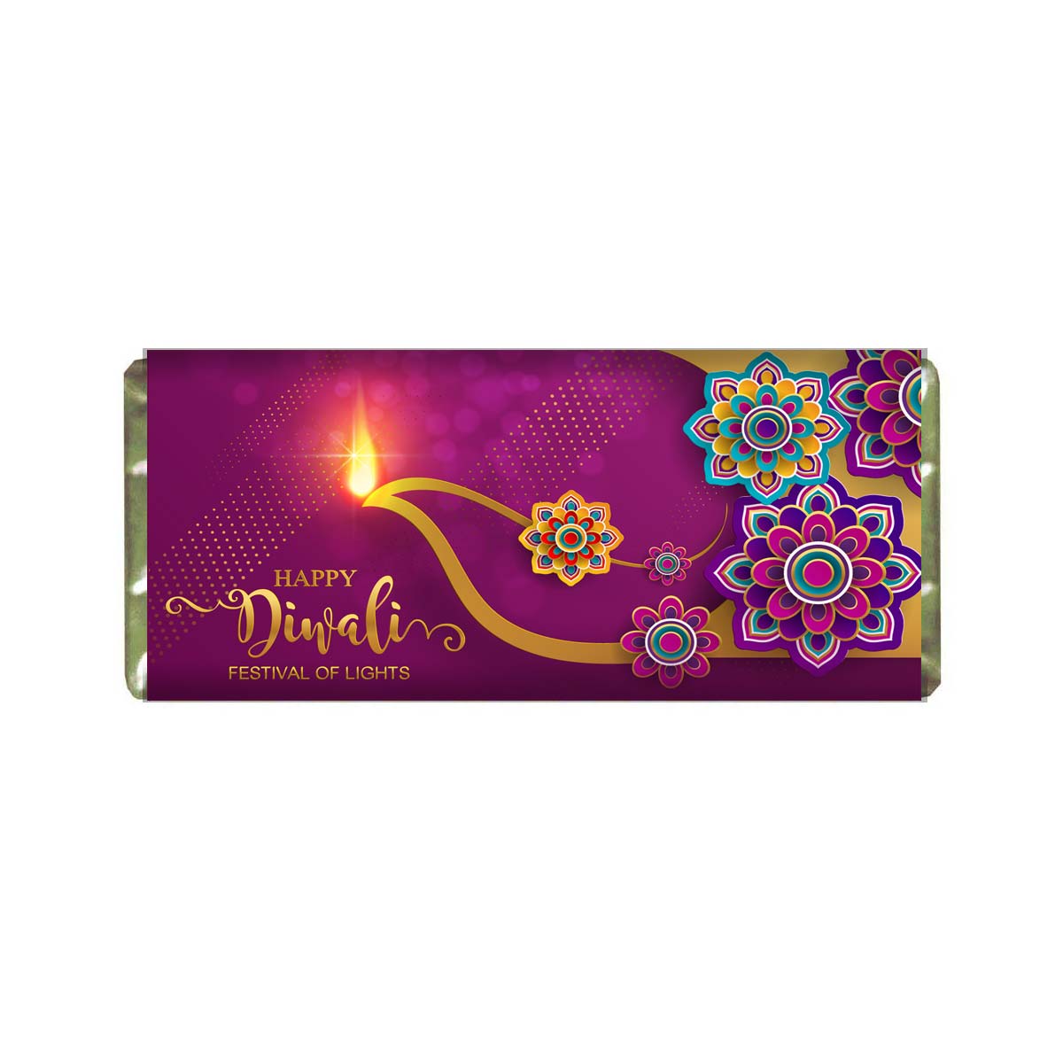 Personalised Happy Diwali Choco Bar
