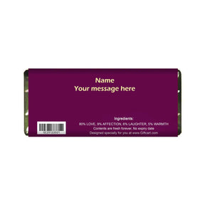 Personalised Happy Diwali Choco Bar