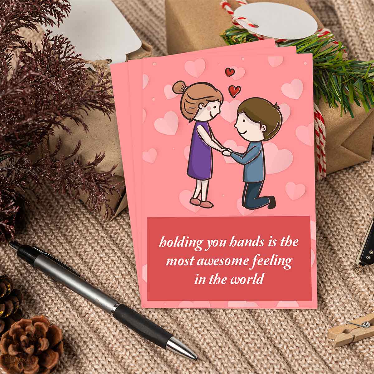 Cute Romantic Messages Cards