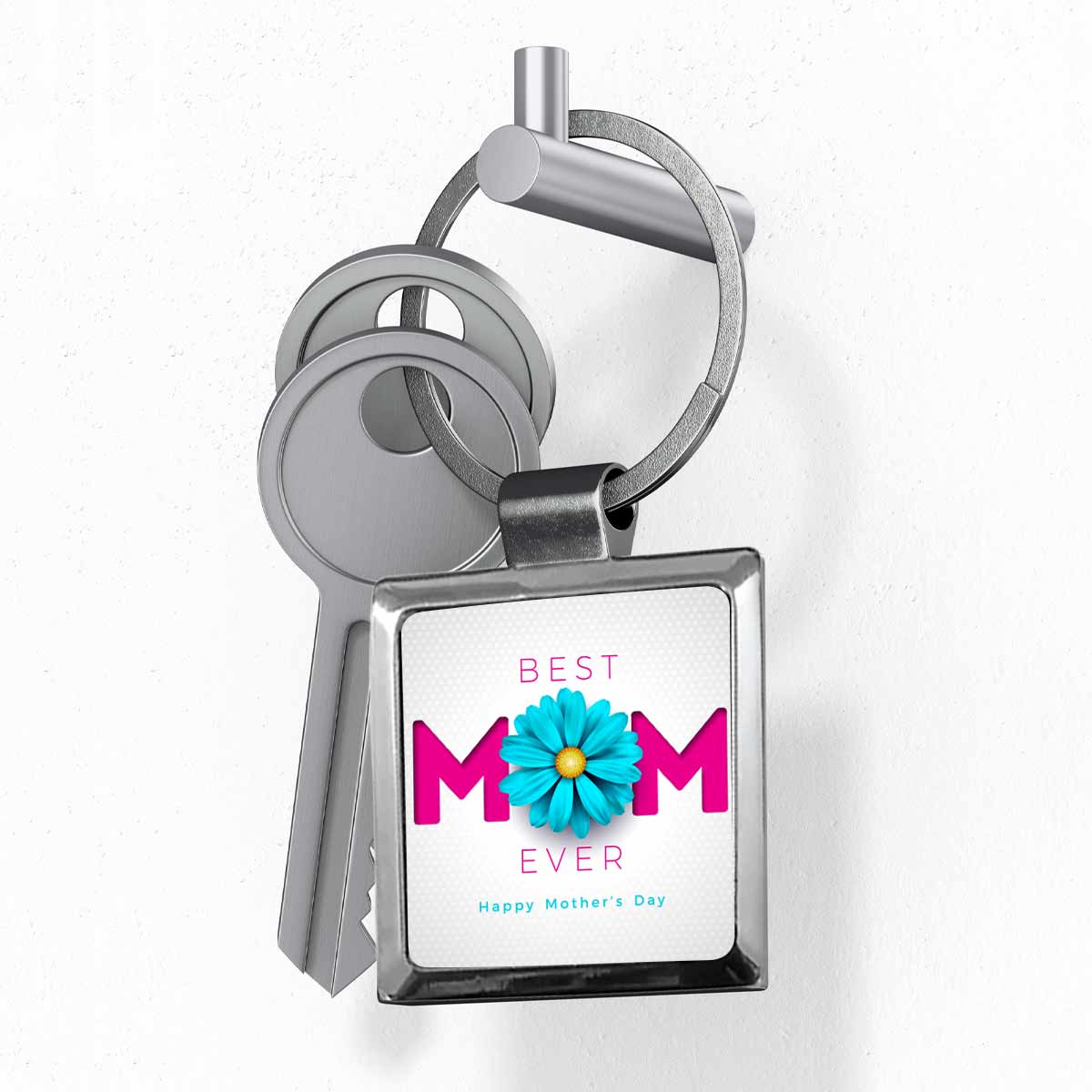 Best Mom Metal Keychain for Mom