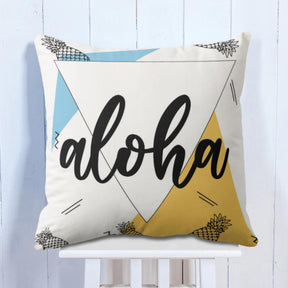 Aloha Floral Printed Cushion