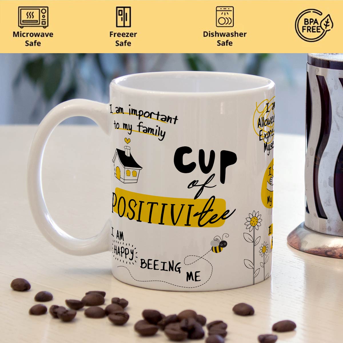 Cup of Positive-Tea Coffee Mug