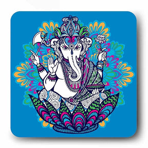 Ganesha Blue Fridge Magnet