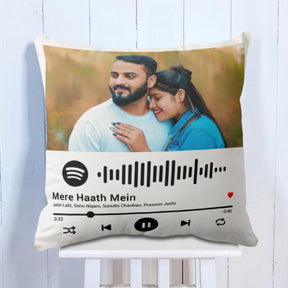 Personalised Spotify Song Cushion