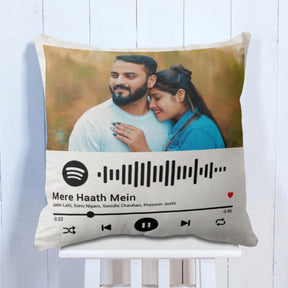 Personalised Spotify Song Cushion