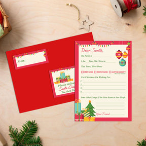 Set of 8 Letters To Santa
