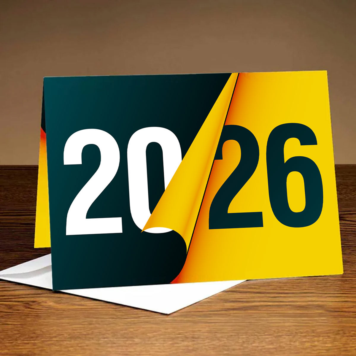 Welcome 2025 New Year Greeting Card