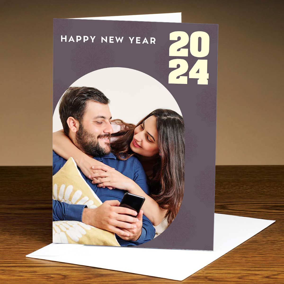 Personalised New Year Greeting Card