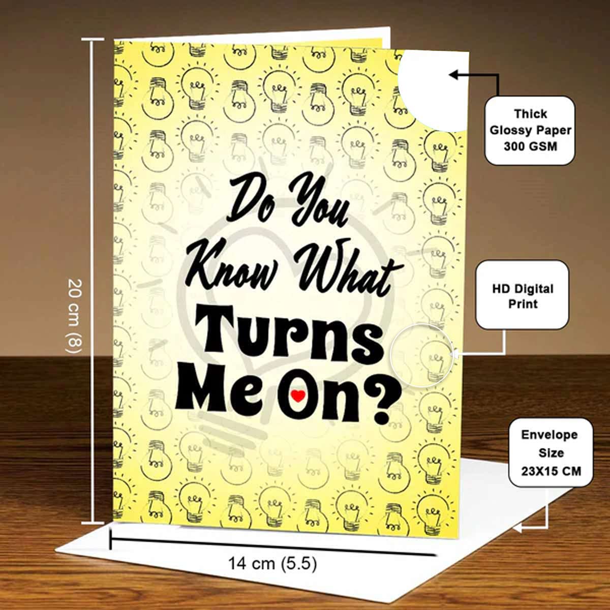 Do You Know what Turns me on? Mirror Card