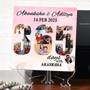 Personalised 365 Days with You Keepsake